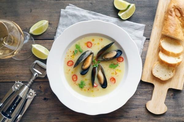 soupe aux palourdes pain jeûne intermittent