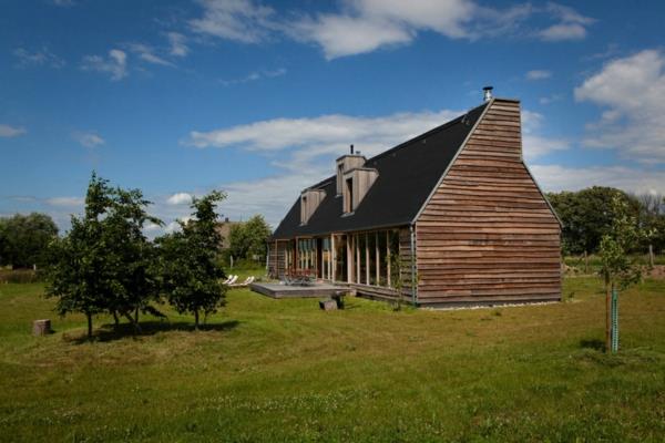 zrównoważona architektura dom preriowy pomysły na projektowanie ogrodu dzika przyroda