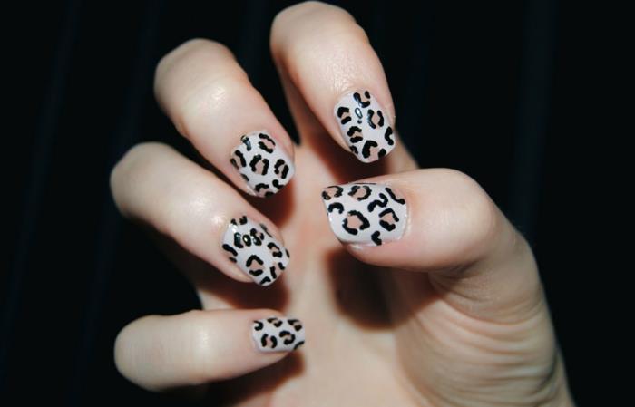 Pomysły na lakier do paznokci Leopard Nails Pomysły na szykowne