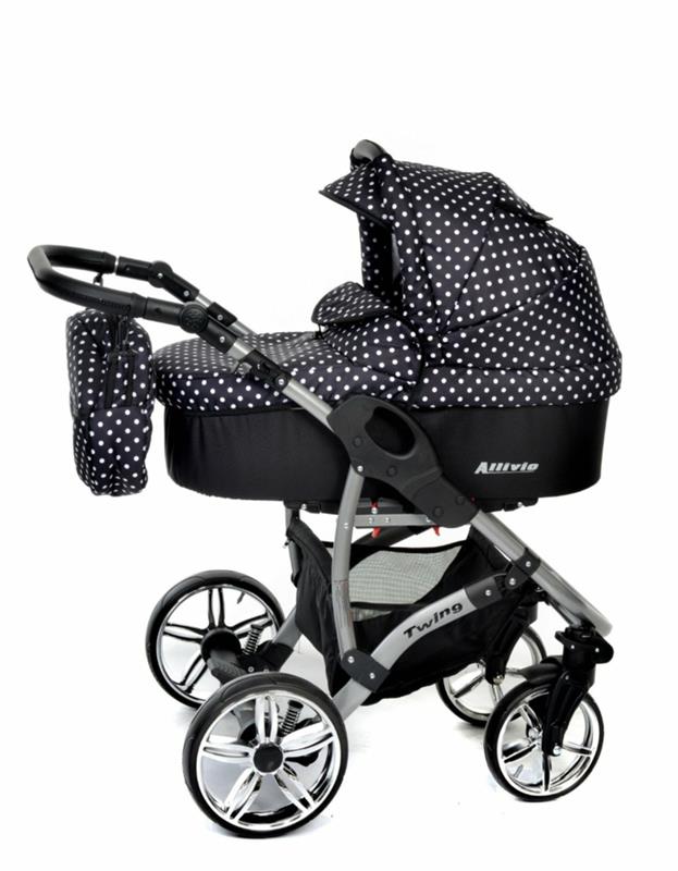 wózek nostalgia allivio twing travel system