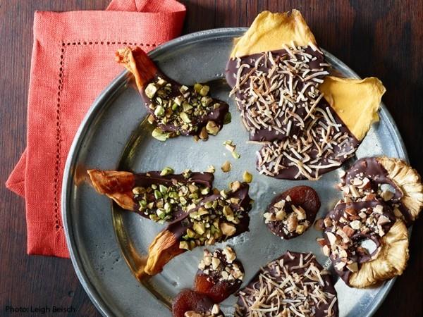 des anneaux de pomme aux fruits confits faites-vous des idées de fête de bonbons au gingembre