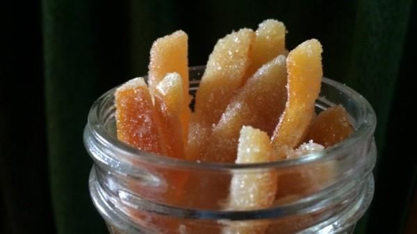 des anneaux de pomme aux fruits confits faites vous-même des barres chocolatées au gingembre