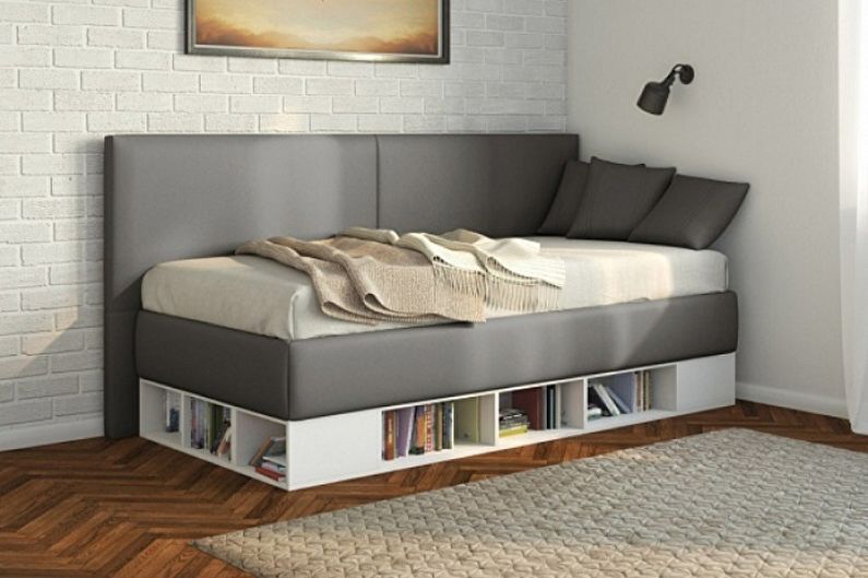 Тип единично легло - разтегателен диван