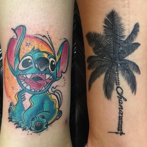 ohana tatouage lio et point