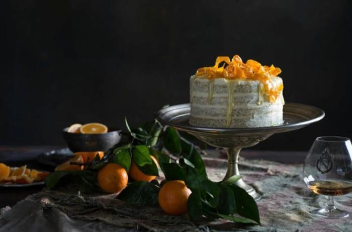 gâteau à la fleur d'oranger