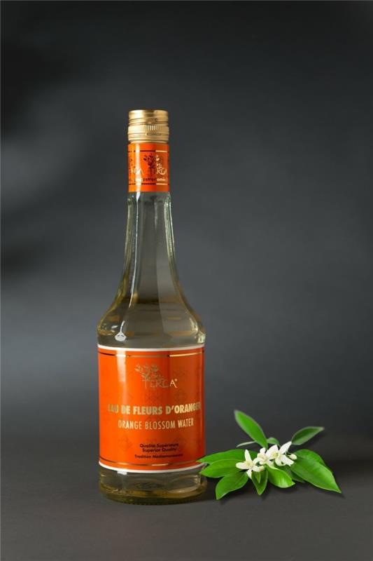 eau de fleur d'oranger pour la pâtisserie