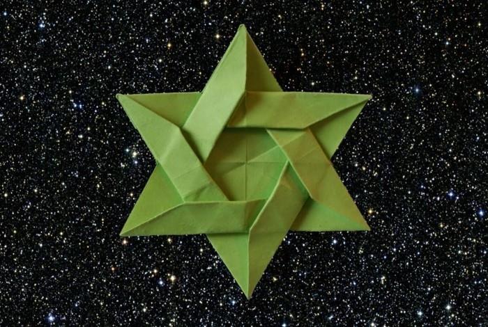 instructions d'étoile de noël en origami bricoler simplement avec du papier