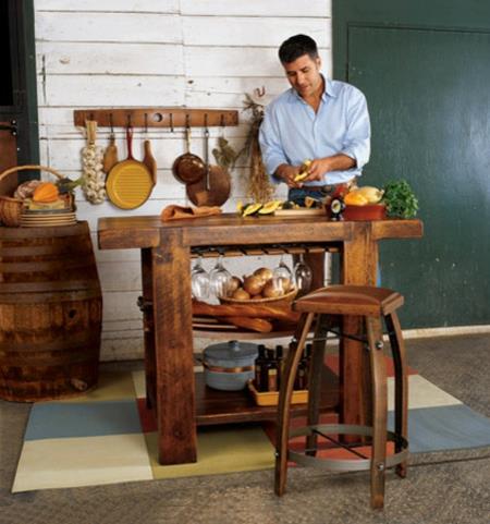 plans de travail de cuisine pratiques proriginal originaux en bois