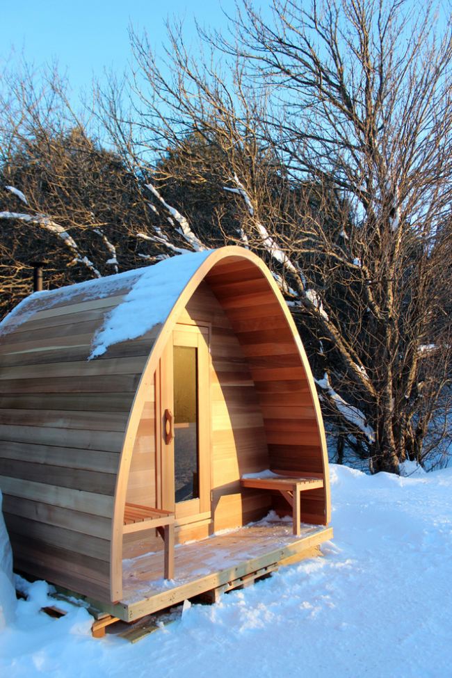 Malá finská sauna