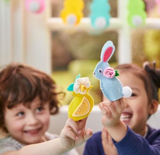 Wielkanocne rękodzieło z dziećmi pomysły na zrównoważone rękodzieło z filcem