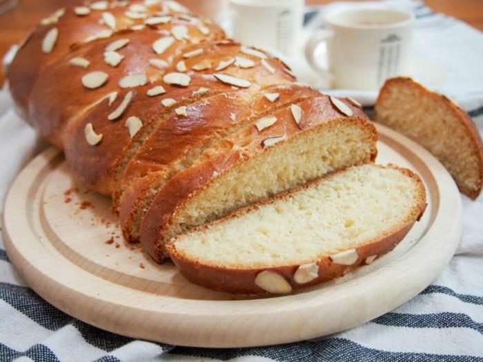 faire du pain de pâques aux amandes