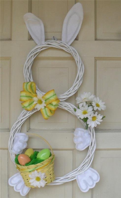 Tinker wieniec wielkanocny kreatywne pomysły na majsterkowanie easter bunny white