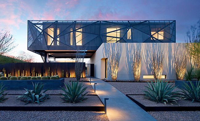 Ultramoderní domácí design v Las Vegas
