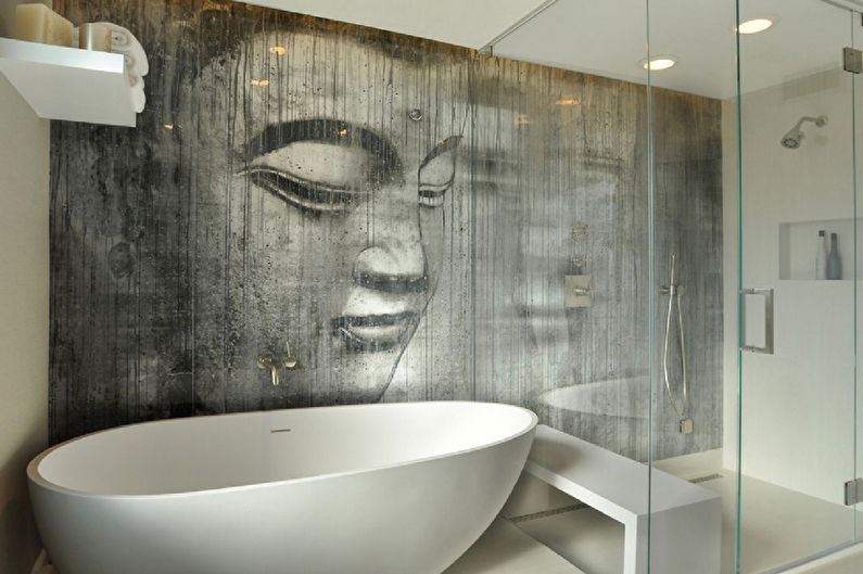 Декорация на стени за баня: 10 най -добри материала