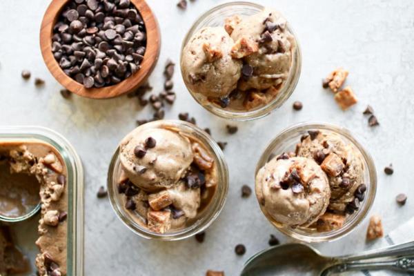 Préparer une glace paléo