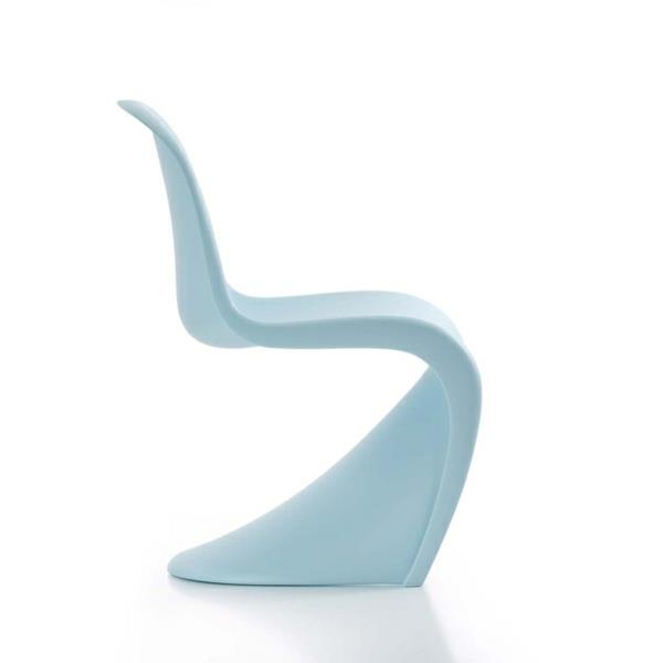 Panton krzesło niebieskie designerskie krzesła duńskie designerskie meble