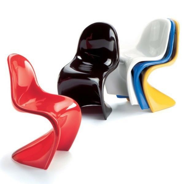 krzesło panton kolorowe designerskie krzesła skandynawski design