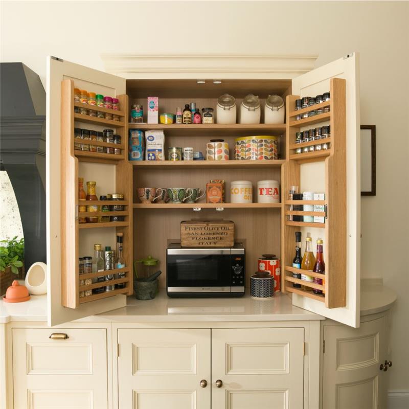 garde-manger cuisine design rustique