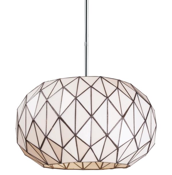 lampe suspendue grand abat-jour moderm belle texture