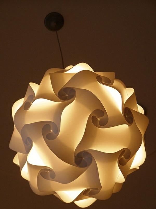 lampy wiszące papierowe lampki białe świetnie!