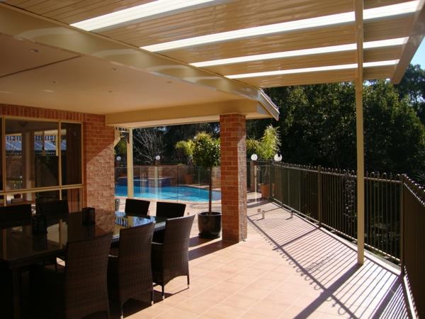 pergola toit terrasse toiture luxueux