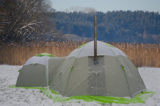 Mobile Sauna für Wanderausflüge