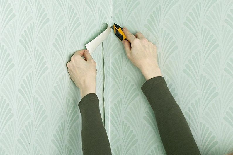 لصق ورق الحائط بيديك ، تعليمات خطوة بخطوة - ورق الحائط اللاصق