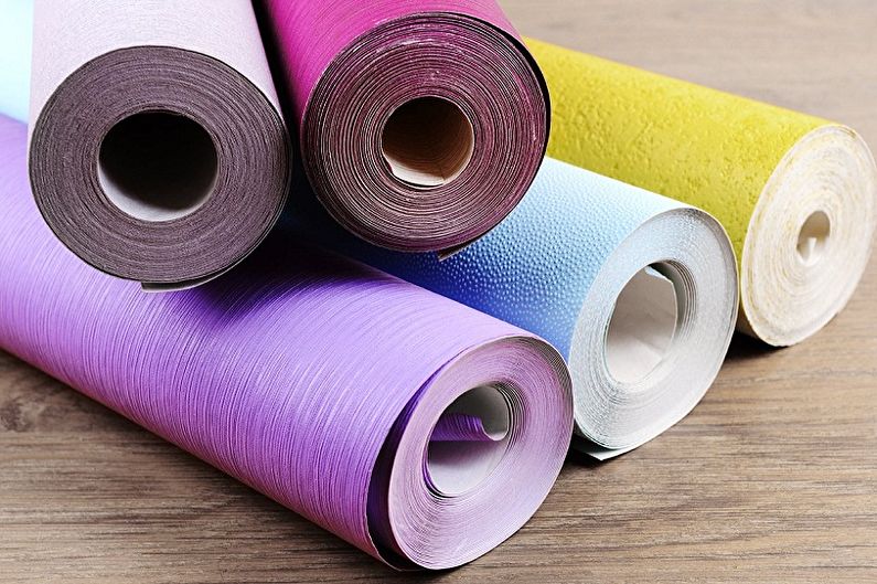 بورق الجدران DIY ، تعليمات خطوة بخطوة - ميزات لصق أنواع مختلفة من ورق الحائط