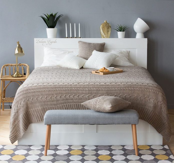 Отделно одеяло за стила на спалнята
