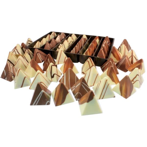 Zrób własne czekoladki w kształcie piramidy