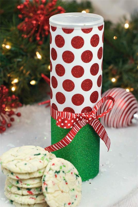 Pringles boîtes à biscuits boîte idées cadeaux de noël