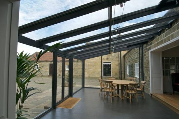 konstrukcja dachu jednospadowego-kształty dachu-dom-dach jednospadowy-ganek-weranda