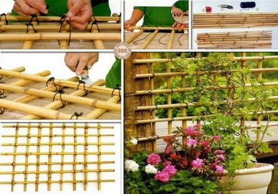 zbuduj pomoc do wspinaczki z bambusowych instrukcji