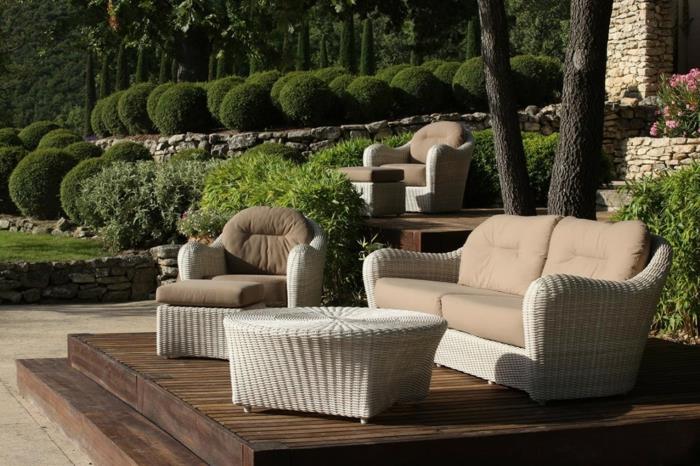 meble rattanowe meble ogrodowe sofa ogrodowa zestaw mebli ogrodowych pomysły na ogród