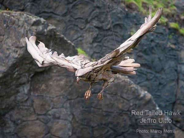 oiseau réaliste - idée d'art moderne environnement