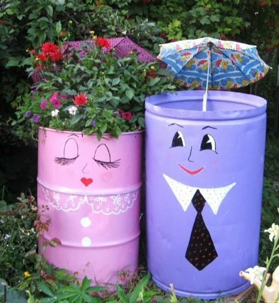 Zrób sobie upcycing deszczową dekorację ogrodową!