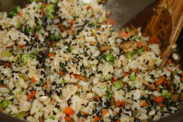 dania ryżowe z warzywami risotto wegetariańskie