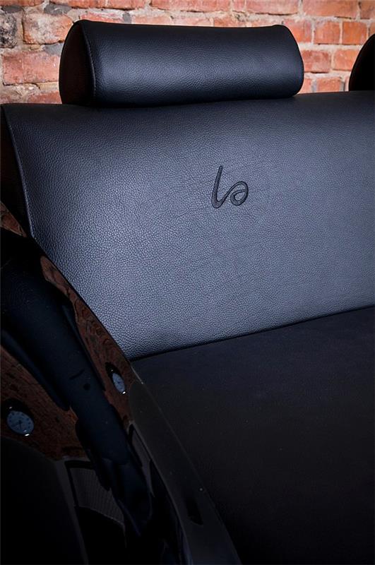 meubles de voiture rétro conçoit un canapé en cuir laqué élégant confortable