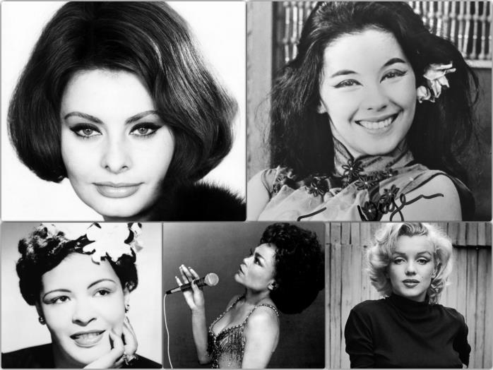 icônes de style de coiffures rétro coiffures des années 50 coupes de cheveux