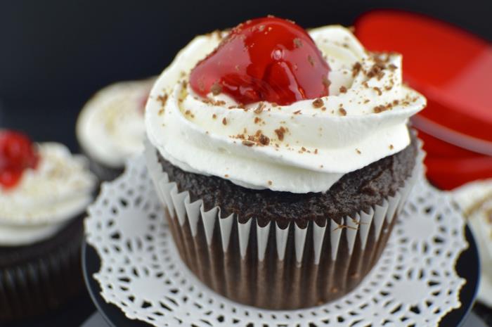recettes cupcakes cupcake forêt noire cupcakes délicieux idées de recettes