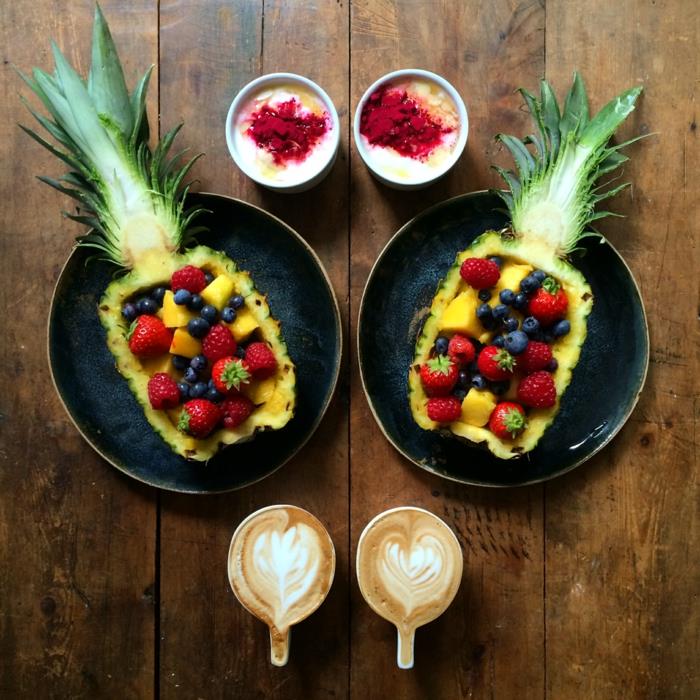 idées de petit déjeuner délicieux petit déjeuner recettes de petit déjeuner sain ananas
