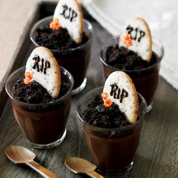 zgraj pomysły na deser na halloween ciasteczka z ciemnej czekolady