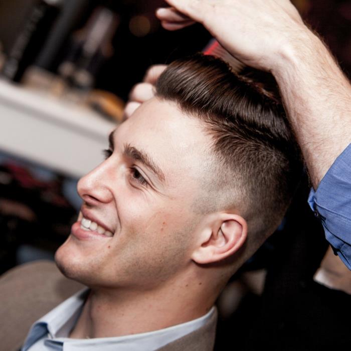 coiffures rockabilly hommes tendance look rétro