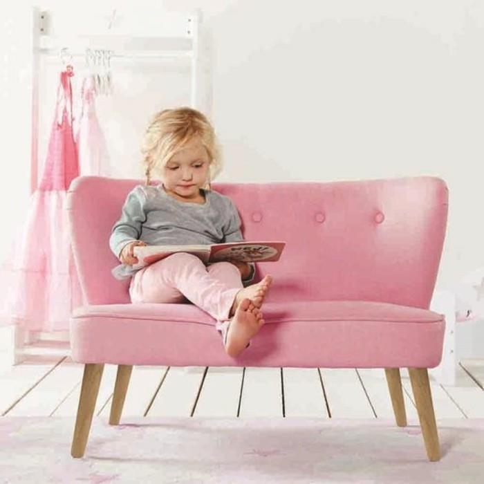 canapé rose pépinière design meubles de pépinière