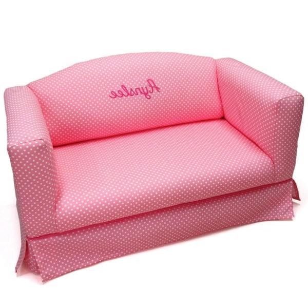 Dobrze znana sofa dziecięca ze spódnicą w pudełku