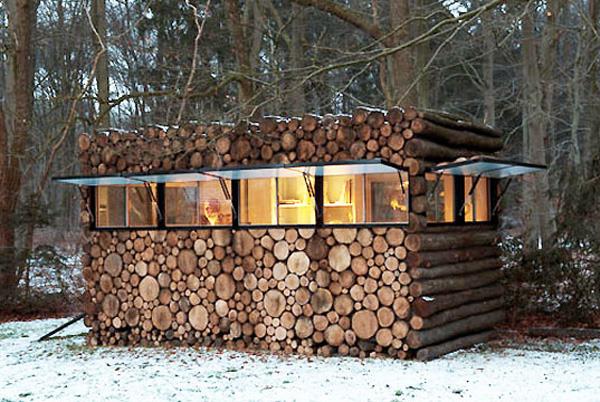 chic moderne cabanes de montagne architecture futuriste bois