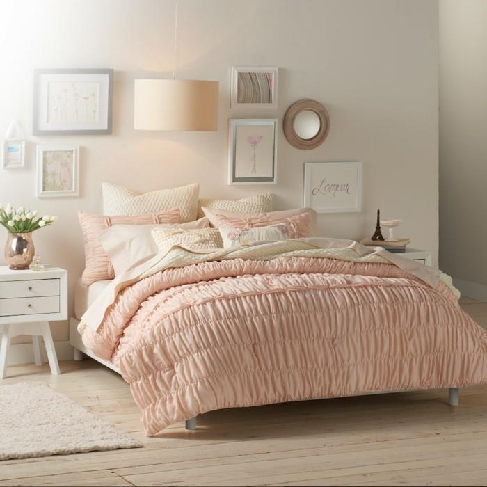 dormir confort romantique chambre à coucher femelle plancher en bois
