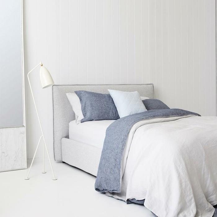 rendre les chambres confortables linge de lit couleurs claires