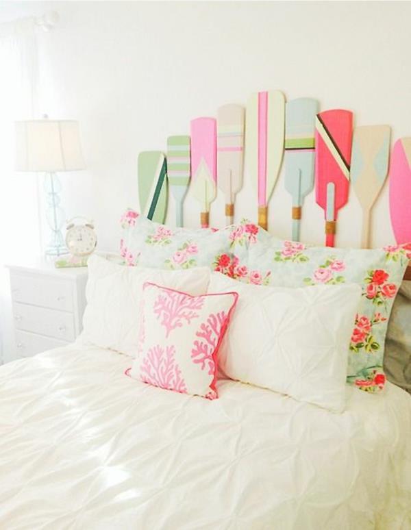 pomysły na projekt sypialni kreatywne pomysły na majsterkowanie łóżko diy zagłówek