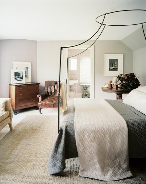 chambre de style colonial